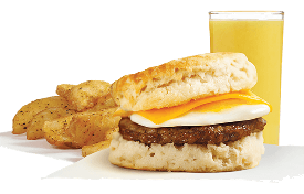 Sausage, Egg & Cheese Biscuit
