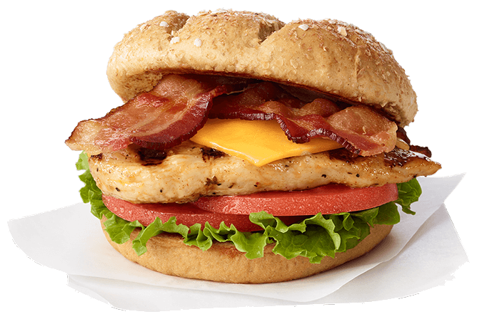 Grilled Chicken Club w/ American