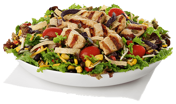 Spicy Southwest Salad w/ Grilled Nuggets